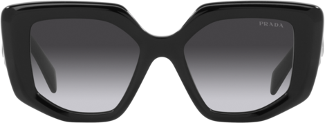 Lunettes de soleil Prada PR 14ZS 1AB09S - Acétate noir - Femme vue 3