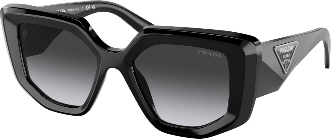 Lunettes de soleil Prada PR 14ZS 1AB09S - Acétate noir - Femme