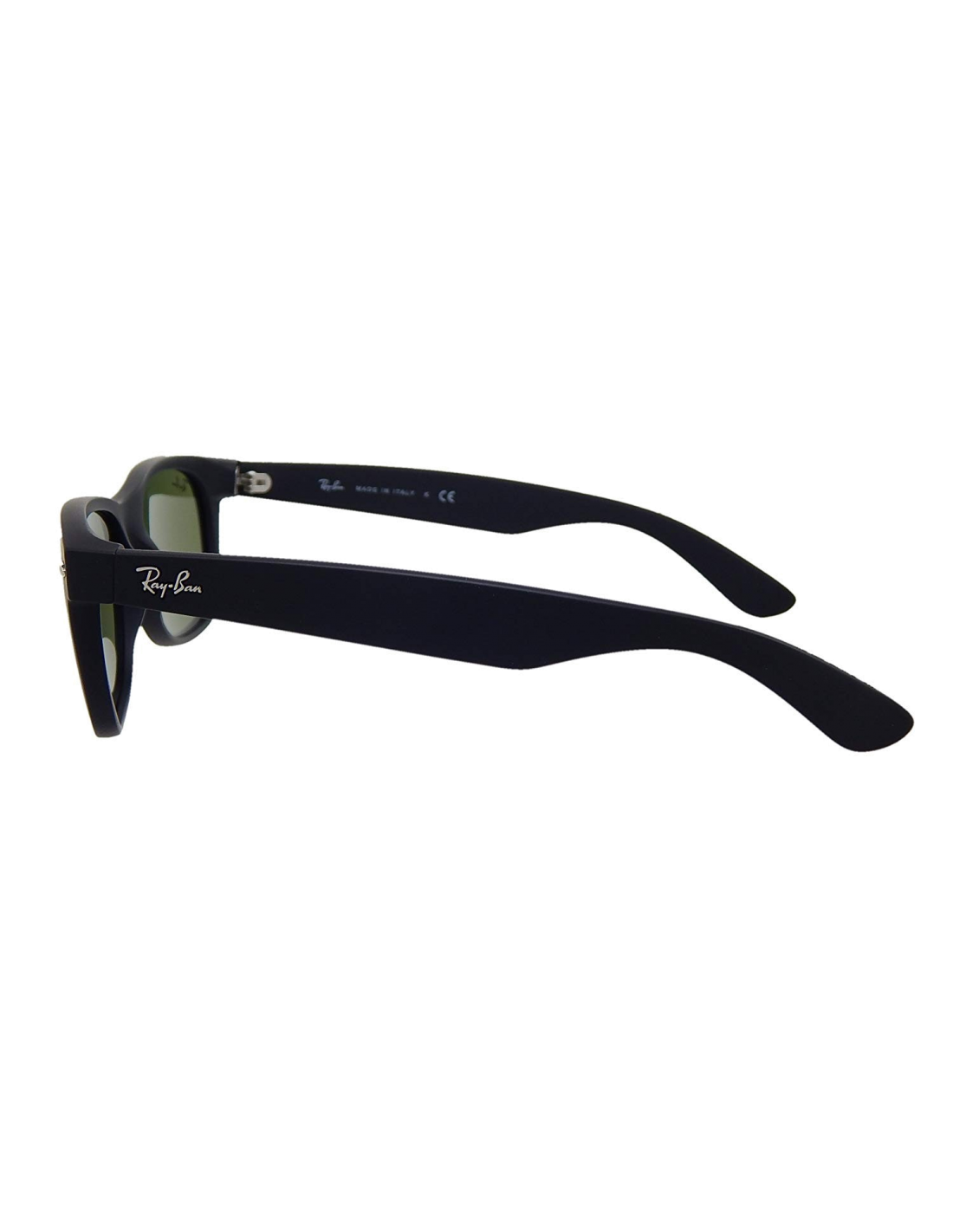 Lunettes de soleil Ray-Ban New Wayfarer RB2132 622 Noir - Modèle Unisexe vue 2