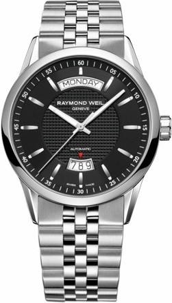 Montre Homme Raymond Weil Freelancer 2720-ST-20021 Cadran Noir Acier