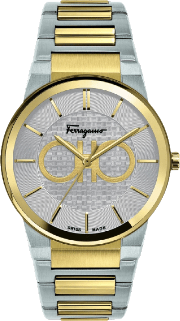 Montre Salvatore Ferragamo SFHP00520 Bracelet Acier Bicolore 41mm