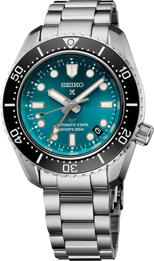 Montre Seiko SPB475 GMT Automatique Acier Cadran Bleu