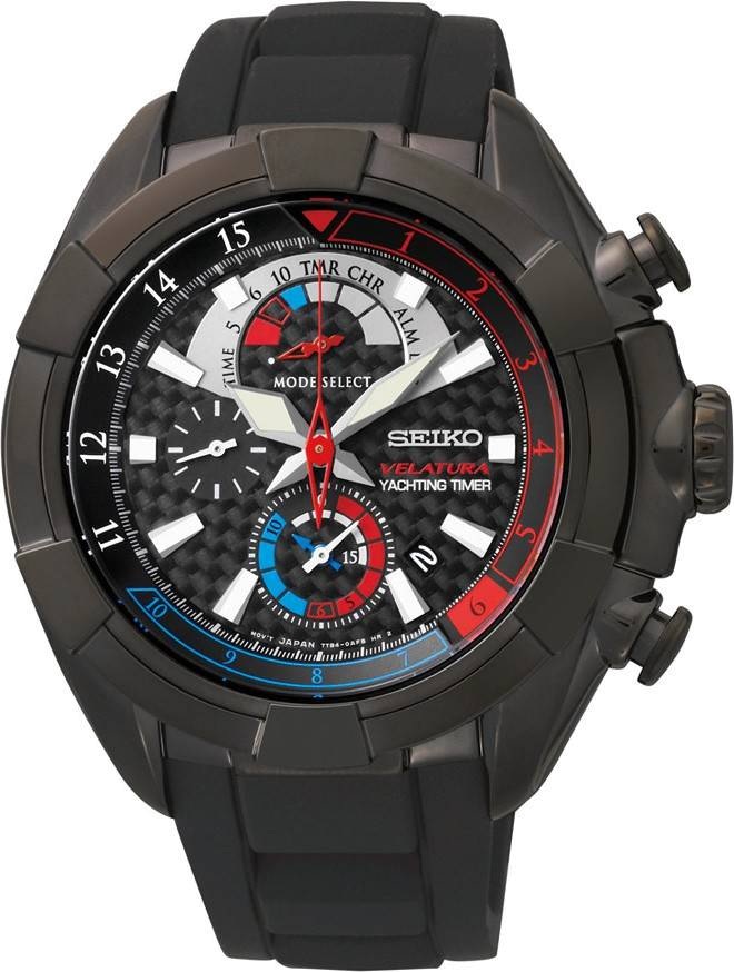 Montre Seiko SPC149P1 en Acier et Titane Noir