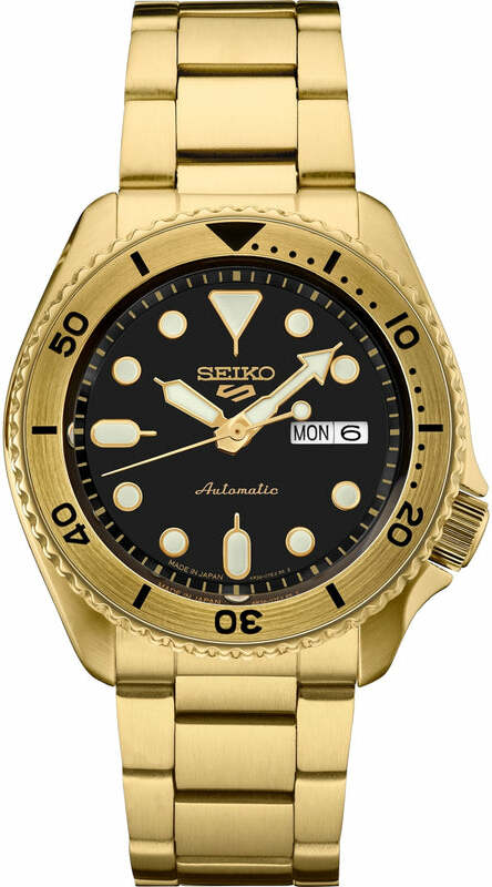 Montre Homme Seiko SRPK18 Automatique Acier Cadran Noir