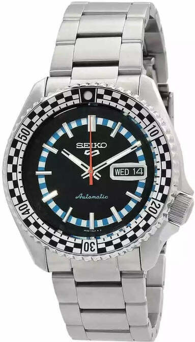 Montre Seiko SRPK67K1 Automatique Cadran Damier Acier