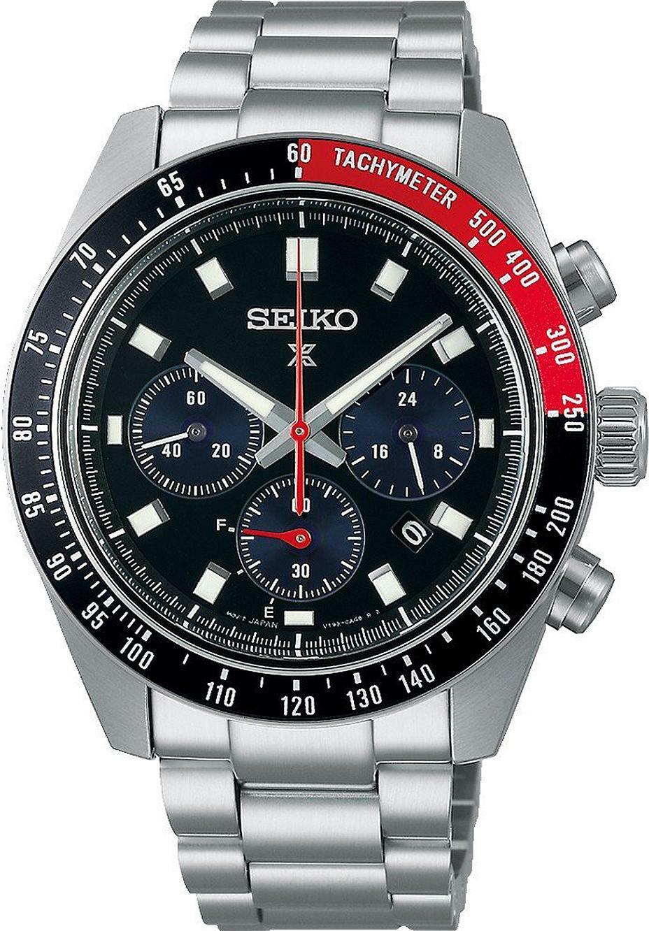 Montre Homme Seiko SSC915P1 Prospex Speedtimer Solaire Acier