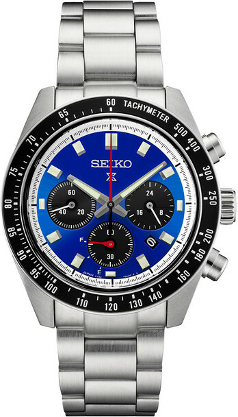 Montre Homme Seiko SSC931 Prospex Speedtimer Solaire Chronographe Acier