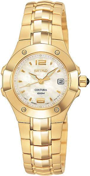 Montre Seiko SXD722P1 Coutura en Acier Bicolore et Cadran Nacre