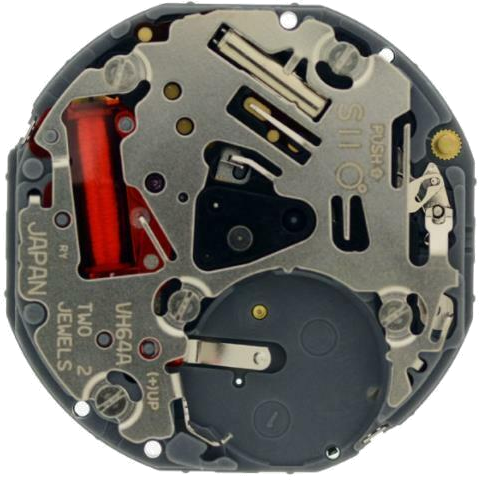 Mouvement à quartz analogique Seiko Instruments VH64A - Référence 109116 vue 2