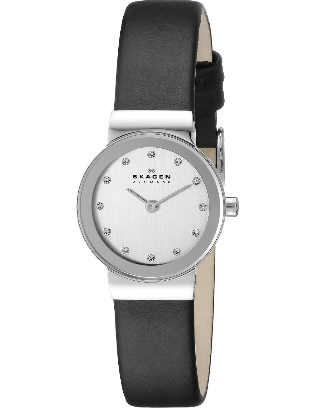 Montre Femme Skagen Freja 358XSSLBC Noire Design classique et épuré