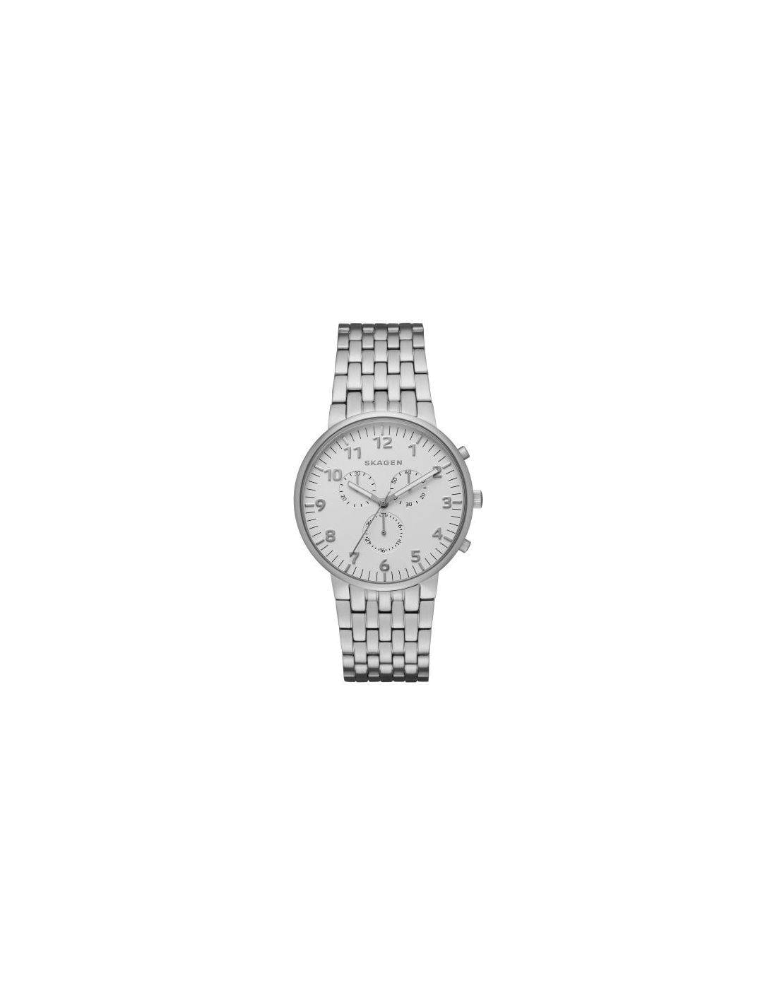 Montre Skagen SKW6231 Argenté en Acier Maillé