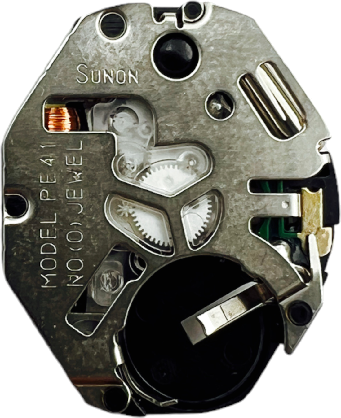 Mouvement horloger à quartz Sunon PE41 - Référence 109138 vue 2