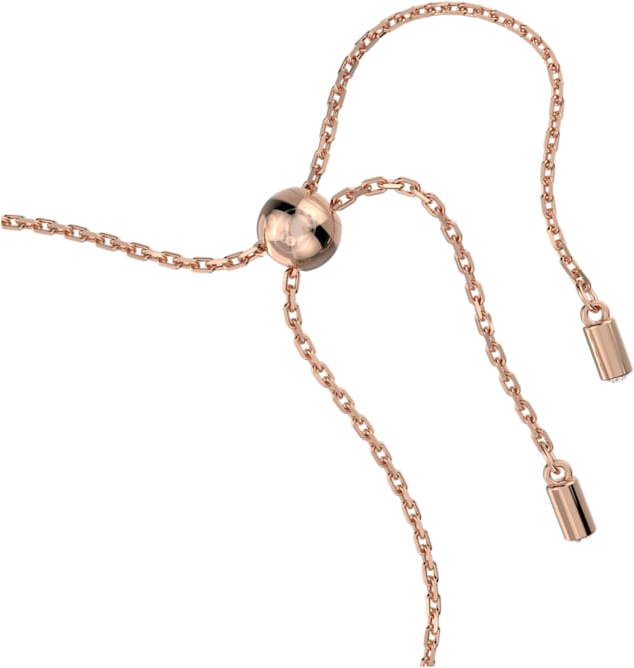 Bracelet Swarovski Stella 5645460 en métal plaqué or rose avec étoile et cristaux, ajustable pour femme vue 3