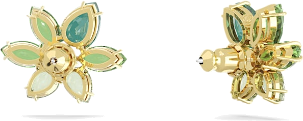 Boucles d'oreilles Swarovski Gema 5658400 en cristaux verts pour femme vue 3