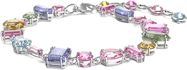 Bracelet Swarovski 5613739 Gema - Multicolore en métal rhodié pour Femme vue 2