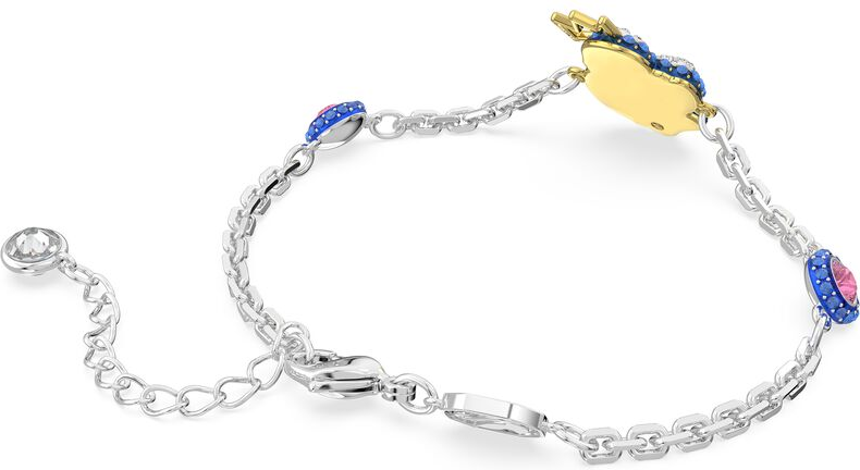 Bracelet Swarovski Pop Swan Cygne Bleu 5650187 en métal plaqué rhodium pour femme vue 4