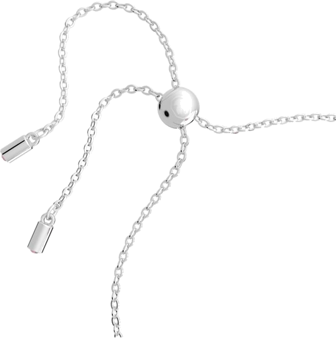 Bracelet Swarovski Gema 5658396 - Fleur en cristaux violets, métal rhodié rose pour femme vue 4