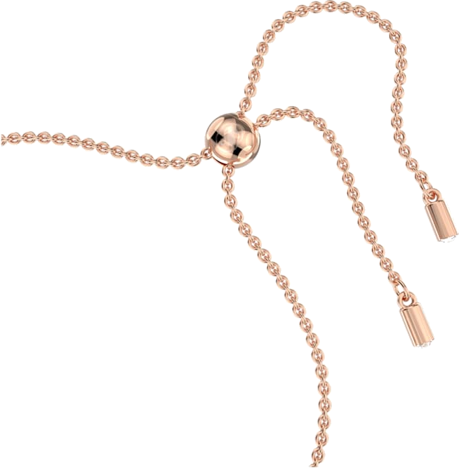 Bracelet Swarovski Emily 5663393 en métal plaqué or rose avec cristaux, pour femme vue 3