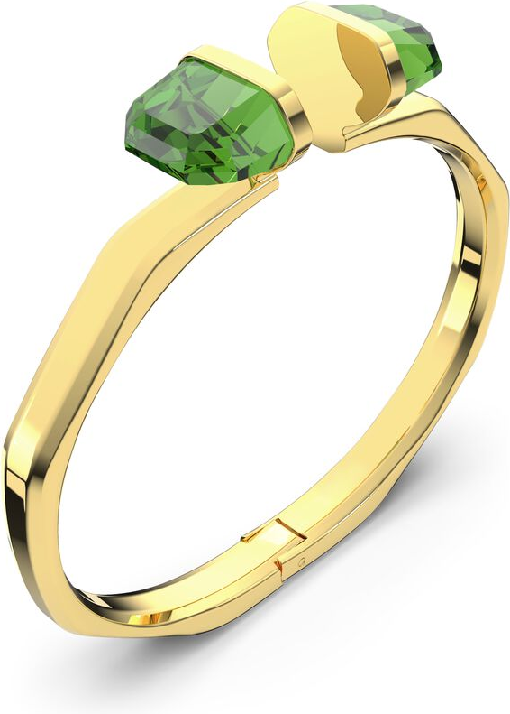 Bracelet Jonc Swarovski Lucent 5629221 - Vert et Or pour Femme vue 3