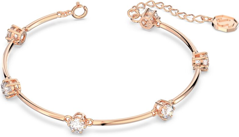 Bracelet Swarovski Constella 5654495 en métal plaqué or rose pour femme vue 2