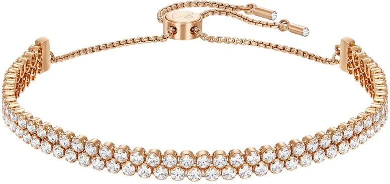 Bracelet Swarovski Subtle 5224182 Plaqué Or Rose
