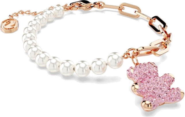 Bracelet Swarovski 5669169 Ours Teddy en or rose pour femme vue 3