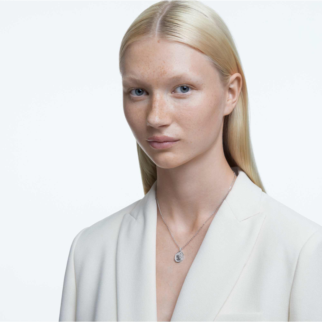 Collier Swarovski Signum 5621098 pour Femme en métal rhodié argenté avec cristaux vue 4