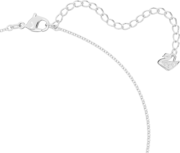 Collier Swarovski pour Femme 5642886, Chaîne Rhodiée avec Cristaux Bleus vue 3