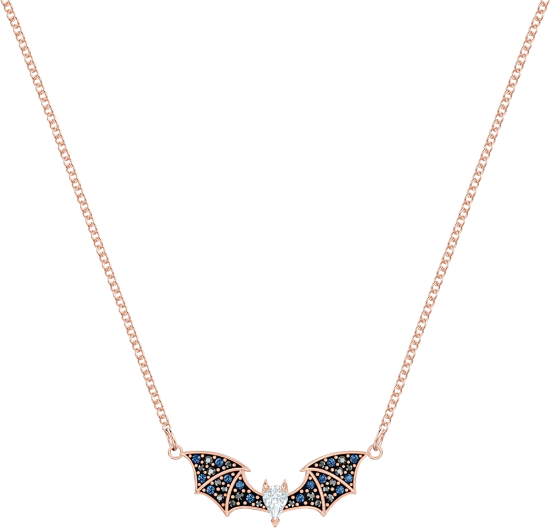 Collier Swarovski Prosperity 5491565 en plaqué or rose avec cristaux multicolores - Pour Femme vue 2