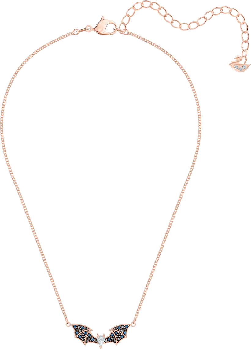 Collier Swarovski Prosperity 5491565 en plaqué or rose avec cristaux multicolores - Pour Femme vue 4