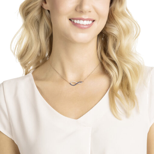 Collier pour Femme Swarovski 5384366 en Métal Plaqué Or Rose vue 2