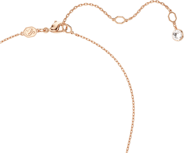 Collier Swarovski Connexus en Y 5690044, plaqué or rose avec cristaux blancs et roses pour femme vue 3