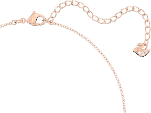 Collier Swarovski Lilia 5636420 en or rose pour femme avec papillons et cristaux vue 3