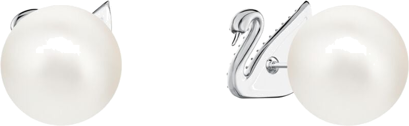 Boucles d'oreilles Swarovski 5416591 en plaqué rhodium argenté pour femme vue 4