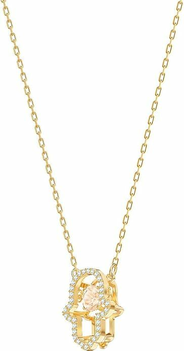 Collier Swarovski Luckily Hamsa Hand 5448612 en plaqué or pour femme vue 2