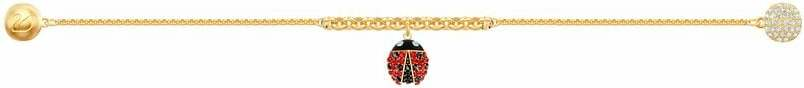 Bracelet Swarovski Remix Ladybug 5466832 plaqué or - Coccinelle porte-bonheur avec cristaux pour Femme vue 2