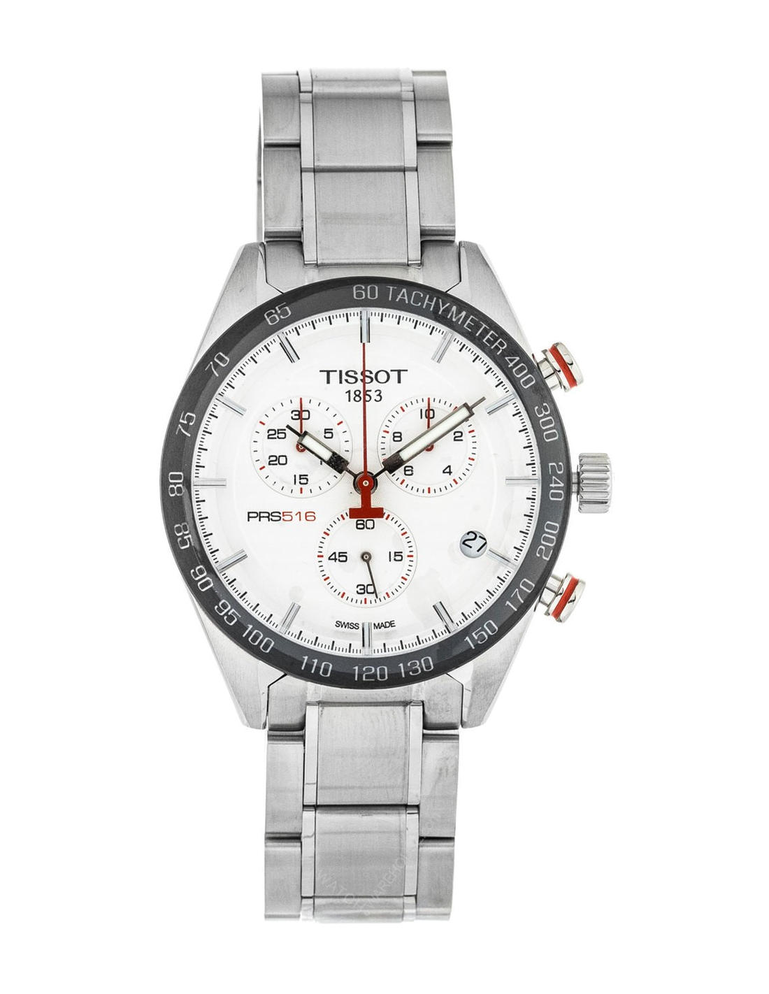 Montre Homme Tissot PRS516 T-Sport T1004171103100 en Acier Gris