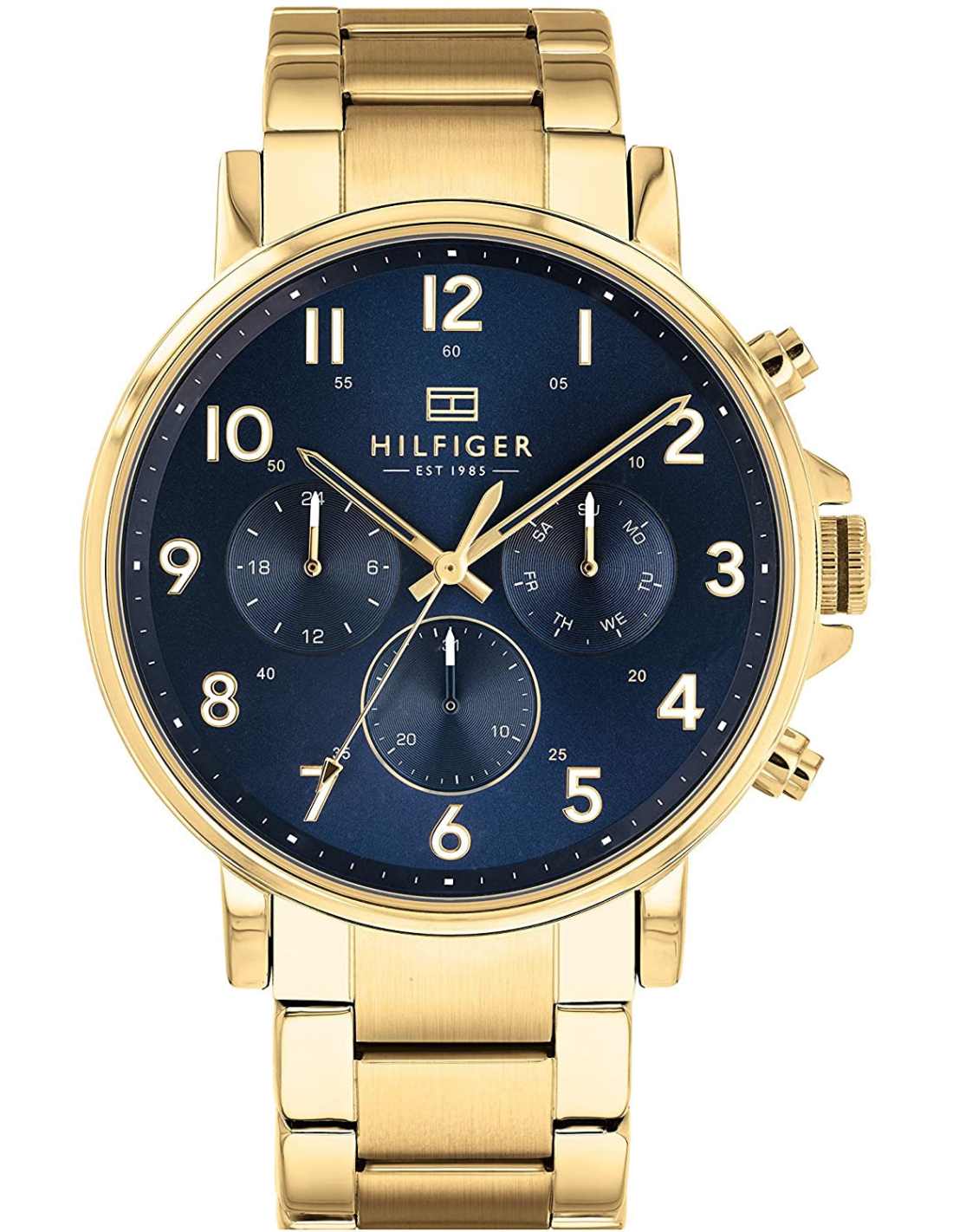 Montre Homme Tommy Hilfiger 1710384 bracelet acier doré