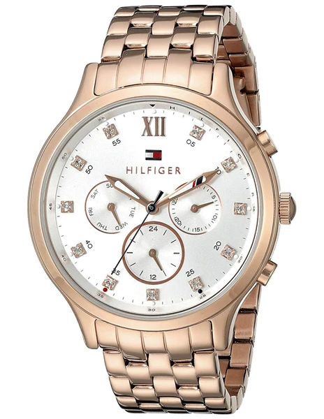 Montre Tommy Hilfiger Amelia 1781611 en acier or rose