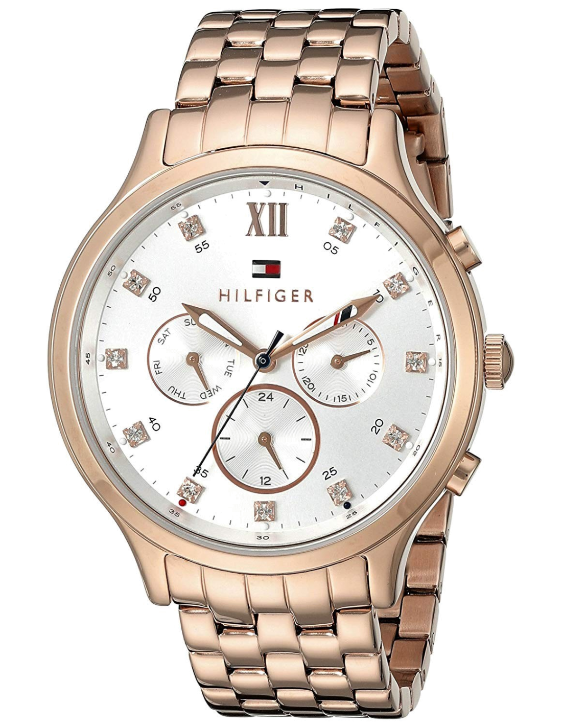 Montre Tommy Hilfiger Amelia 1781611 en acier or rose