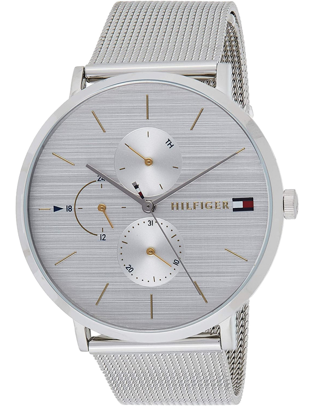 Montre Femme Tommy Hilfiger 1781942 en acier avec bracelet maille milanaise