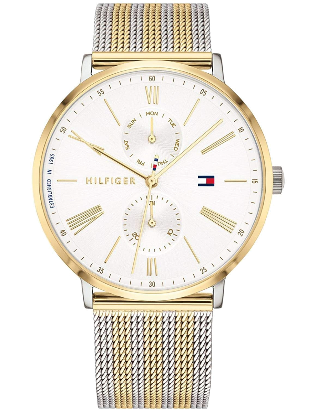 Montre Tommy Hilfiger 1782074 Maille Milanaise bicolore