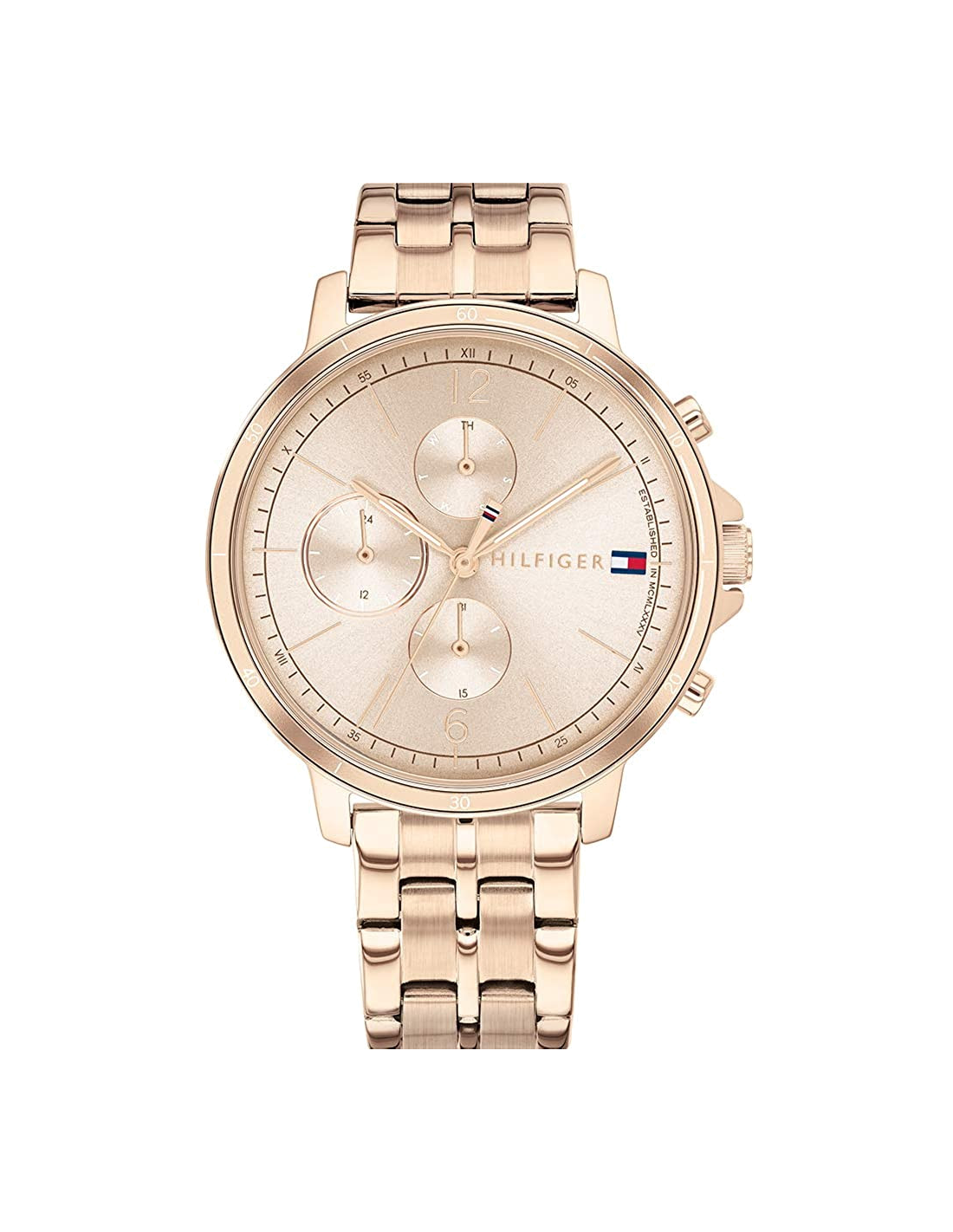Montre Femme Tommy Hilfiger Madison 1782190 acier doré or rose
