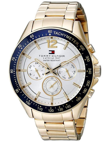 Montre Tommy Hilfiger 1791121 Multifonction en Acier Doré 44mm