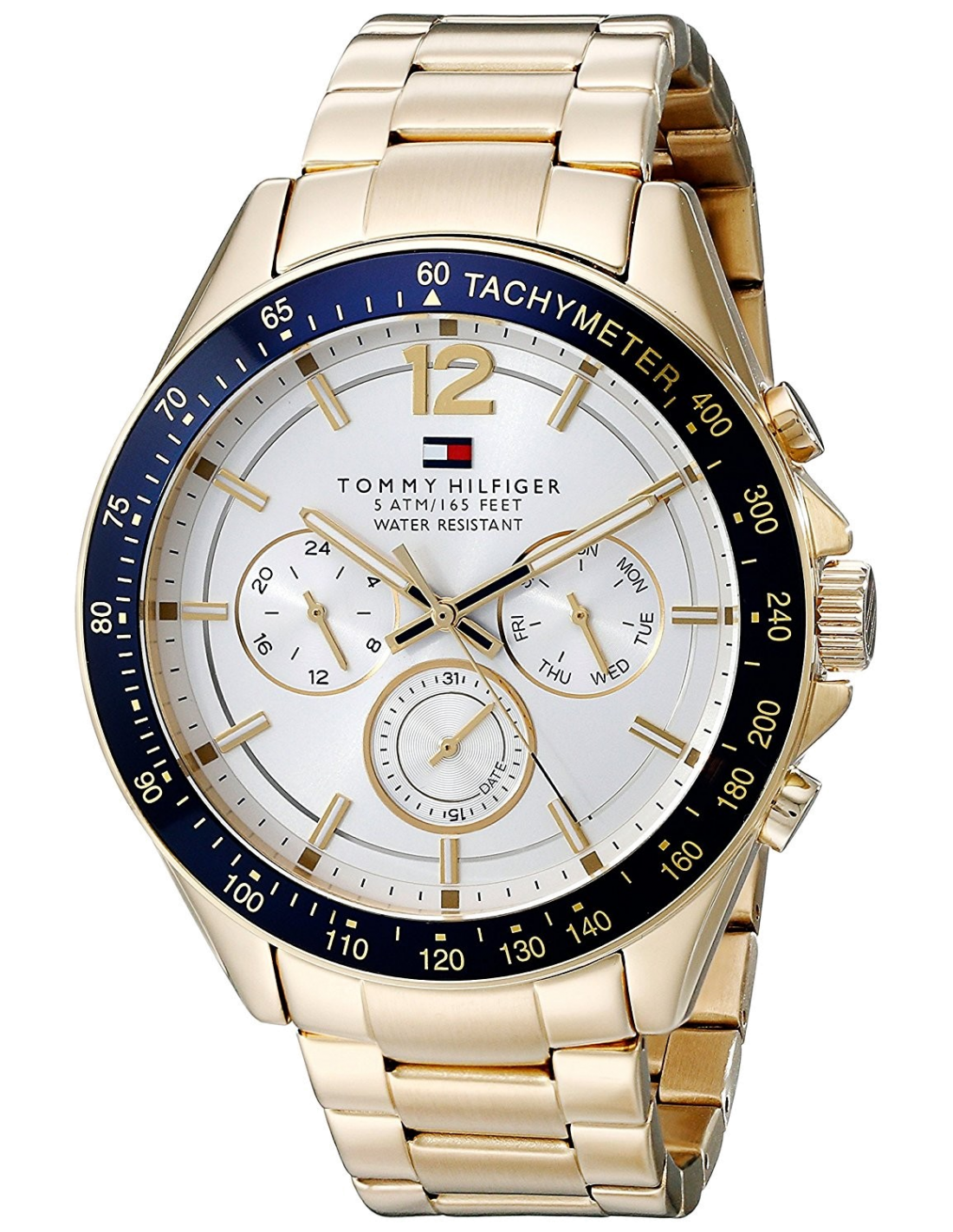 Montre Tommy Hilfiger 1791121 Multifonction en Acier Doré 44mm