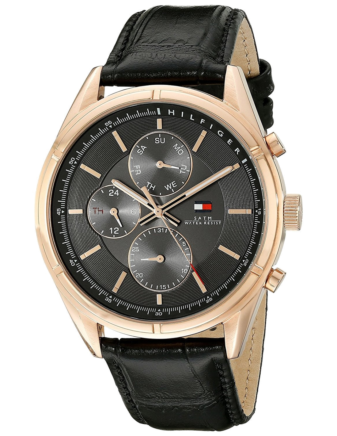 Montre Tommy Hilfiger 1791125 Noir avec Bracelet Confort