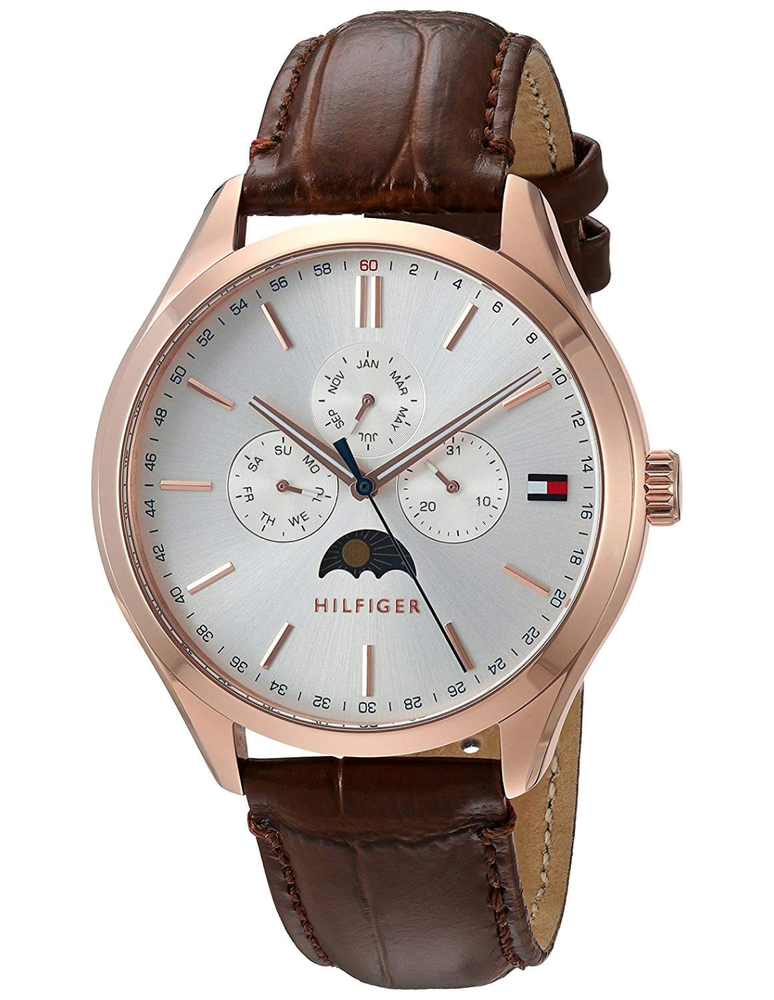 Montre Tommy Hilfiger 1791306 Oliver Bracelet Cuir Marron