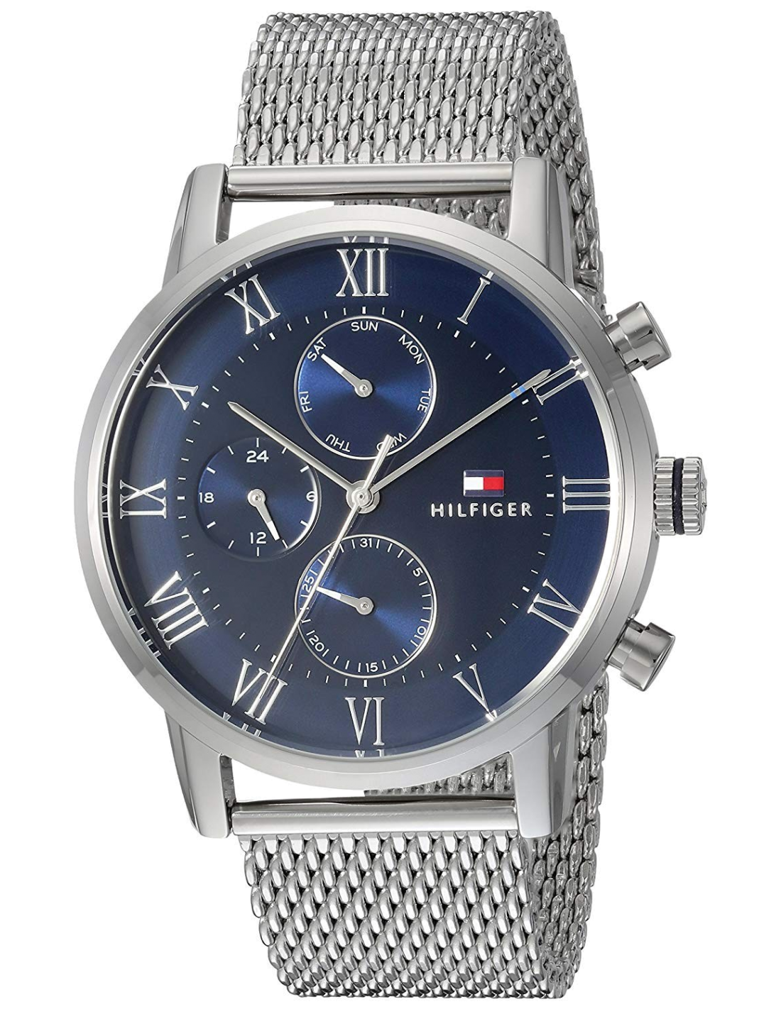Montre Tommy Hilfiger 1791398 Argent Maille Milanaise