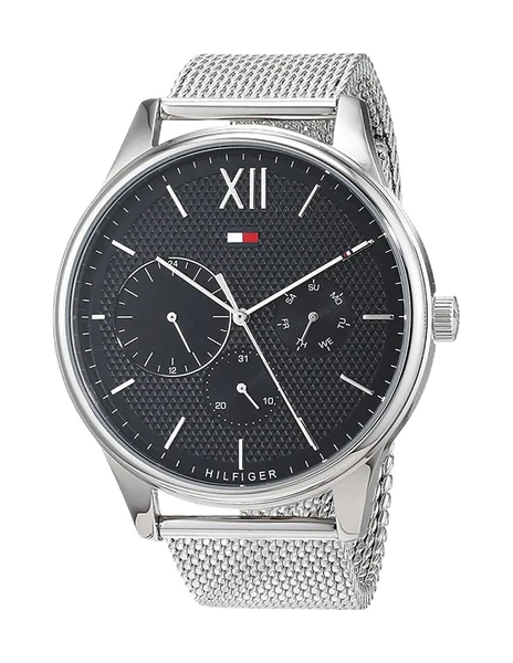 Montre Tommy Hilfiger 1791415 Damon en maille milanaise argentée