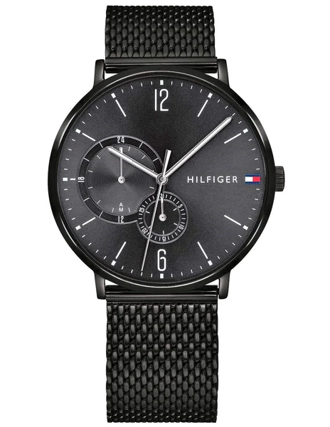 Montre Tommy Hilfiger 1791507 Brooklyn en maille milanaise noire
